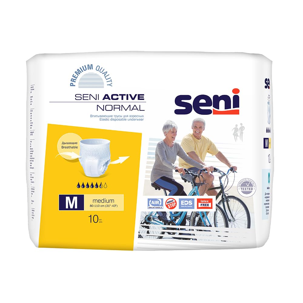 Seni Active Normal Adult Pull Ups  10 Pieces (Medium)