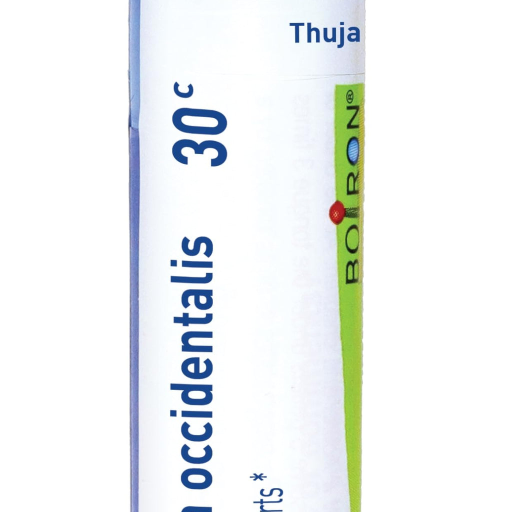 Boiron Thuja Occidentalis 30C Homeopathic Medicine for Painless Wart Removal Medicine - 80 Pellets