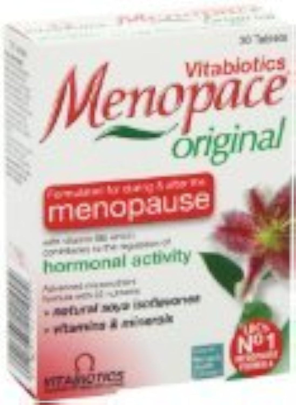 Menopace Vitabiotics - 30 Tablets