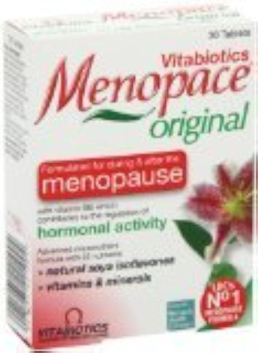 Menopace Vitabiotics - 30 Tablets