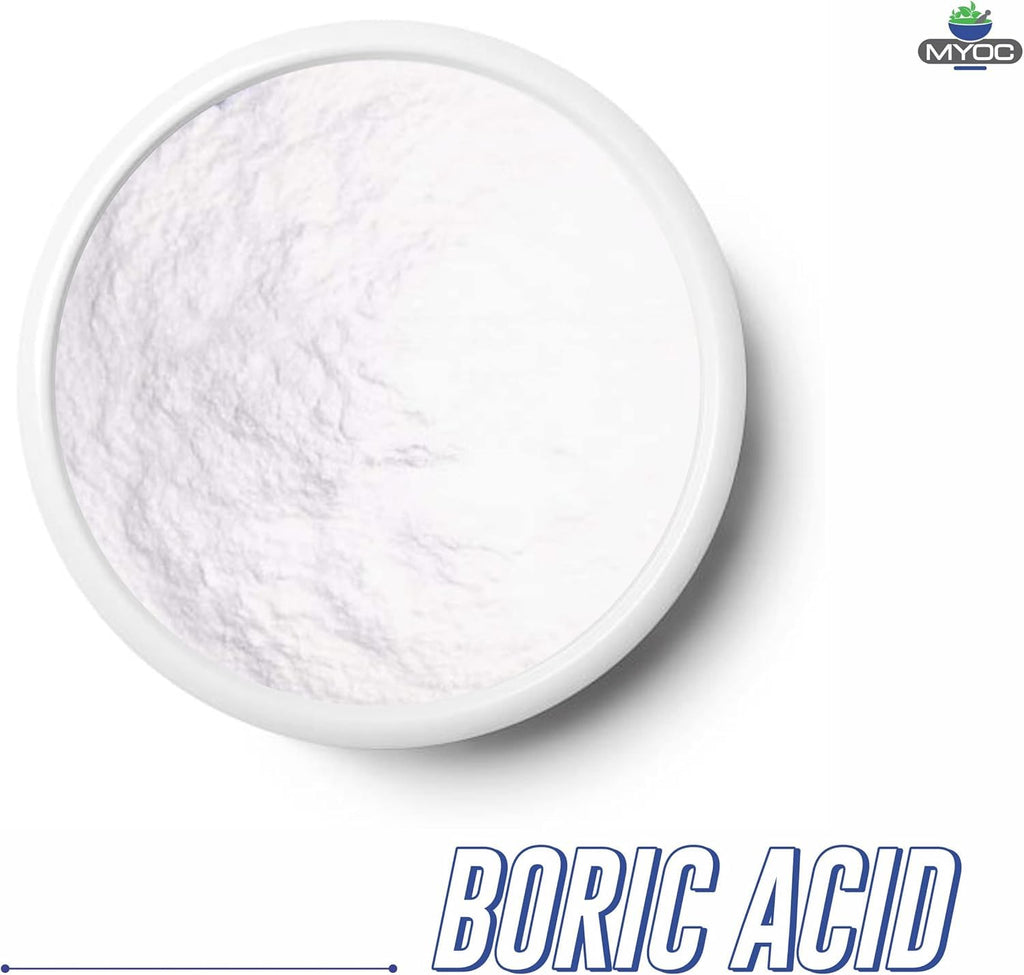 MYOC Boric Powder - 200 gm (7.05 Ounces (Pack of 1))