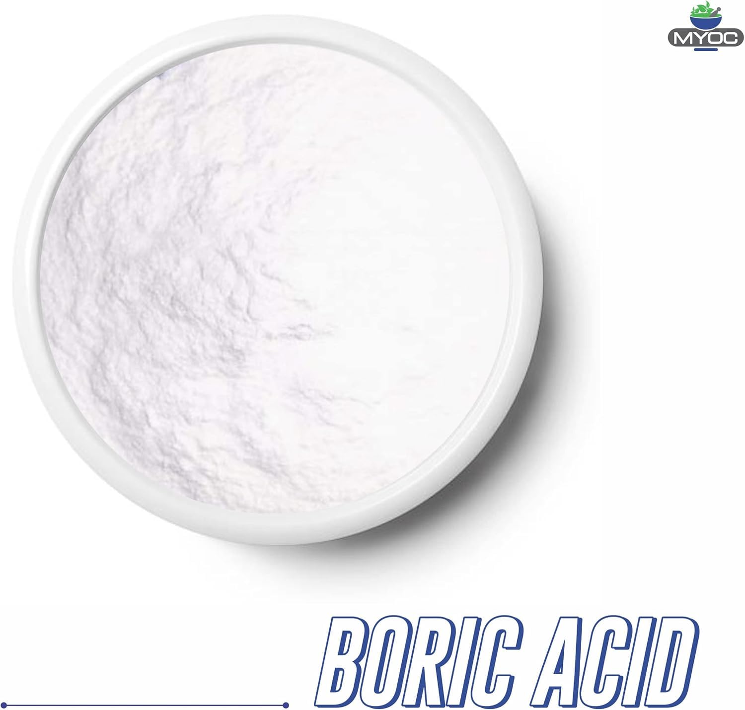 MYOC Boric Powder - 200 gm (7.05 Ounces (Pack of 1))