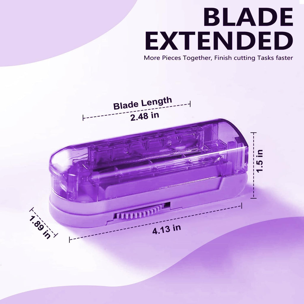 JohnBee Pill Cutter Splitter for Small and Tiny Pills. Adjustable Pill Splitter Accurately Cuts Multiple Pills at Once. Sharp Bl