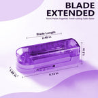 JohnBee Pill Cutter Splitter for Small and Tiny Pills. Adjustable Pill Splitter Accurately Cuts Multiple Pills at Once. Sharp Bl