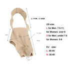 Bunion Corrector, Double Toe Separators, Relieve Toe Friction Bunion Pain, Ball of Foot Cushion Toe Spacers Straightener Splint,