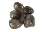 CircuitOffice 5 Piece Smoky Quartz Tumbled Stones (0.75 - 1.25) - Healing Stones, Metaphysical Healing, Chakra Stones for Wicca,