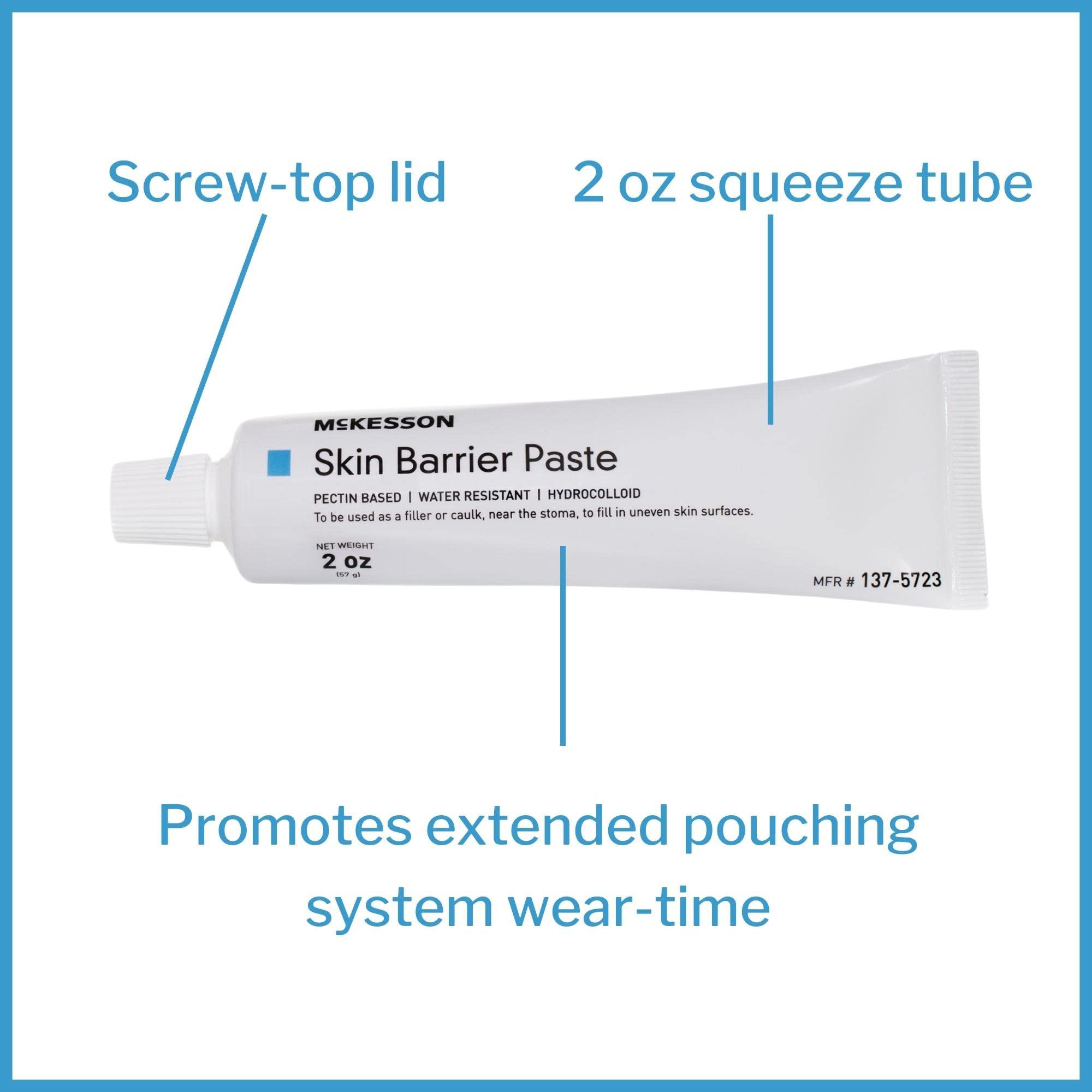 McKesson Skin Barrier Paste, Water Resistant, Hydrocolloid, Pectin Based, 1 Count