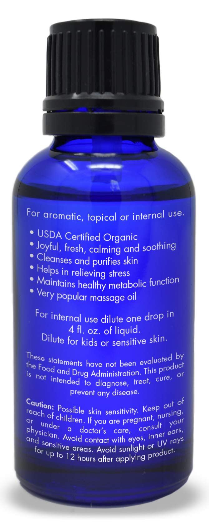Organic, Bergamot Essential Oil, Food Grade, for Tea - 100% Pure, Bergamot Oil, by Zongle Therapeutics, 1 OZ