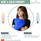 Comfort Mitts Hot/Cold Aromatherapy Microwaveable Hand Wrap for Soothing Relief of Sore Hands and Swelling