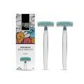 Furr Bikini Line Razor With Chromium And Ptfe Coated Reusable Blade | With Protective Sleeve & Anti Slip Grip | Painless Hair Re