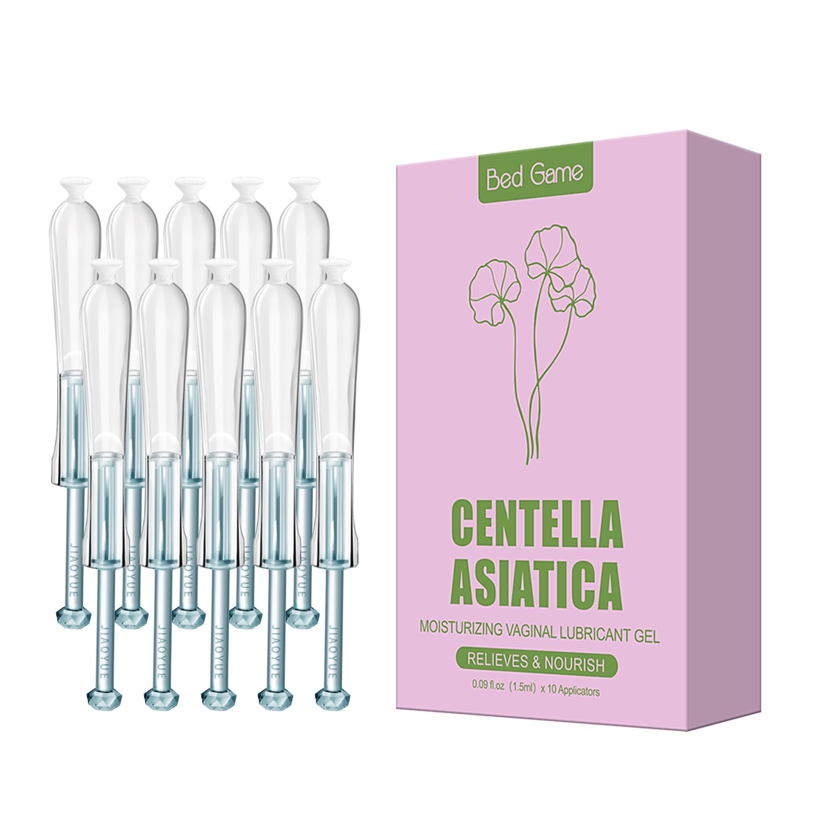 BED GAME Vaginal Moisturizer - Intimate Moisturizing Feminine Lube Injector for Women's Dryness- Disposable Prefilled Massage Ge