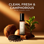 Gya Labs Tea Tree Essential Oil Roll on for Skin, Face & Nails, 100% Pure Natural Australian Melaleuca Tea Tree Oil Roller, Refr
