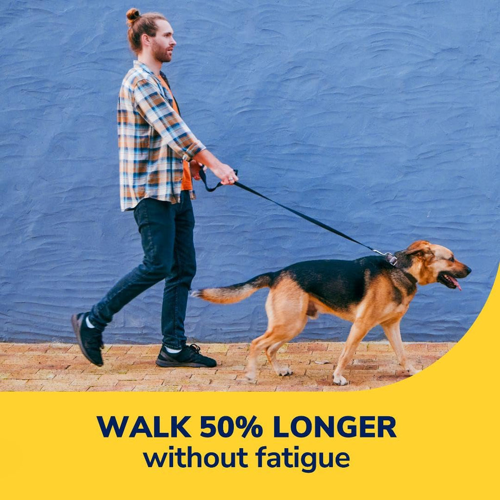 Dr. Scholls Walk Longer Insoles for Men - Comfortable Plush Foam Cushioning Inserts for Walking, Hiking, and Standing on Feet A