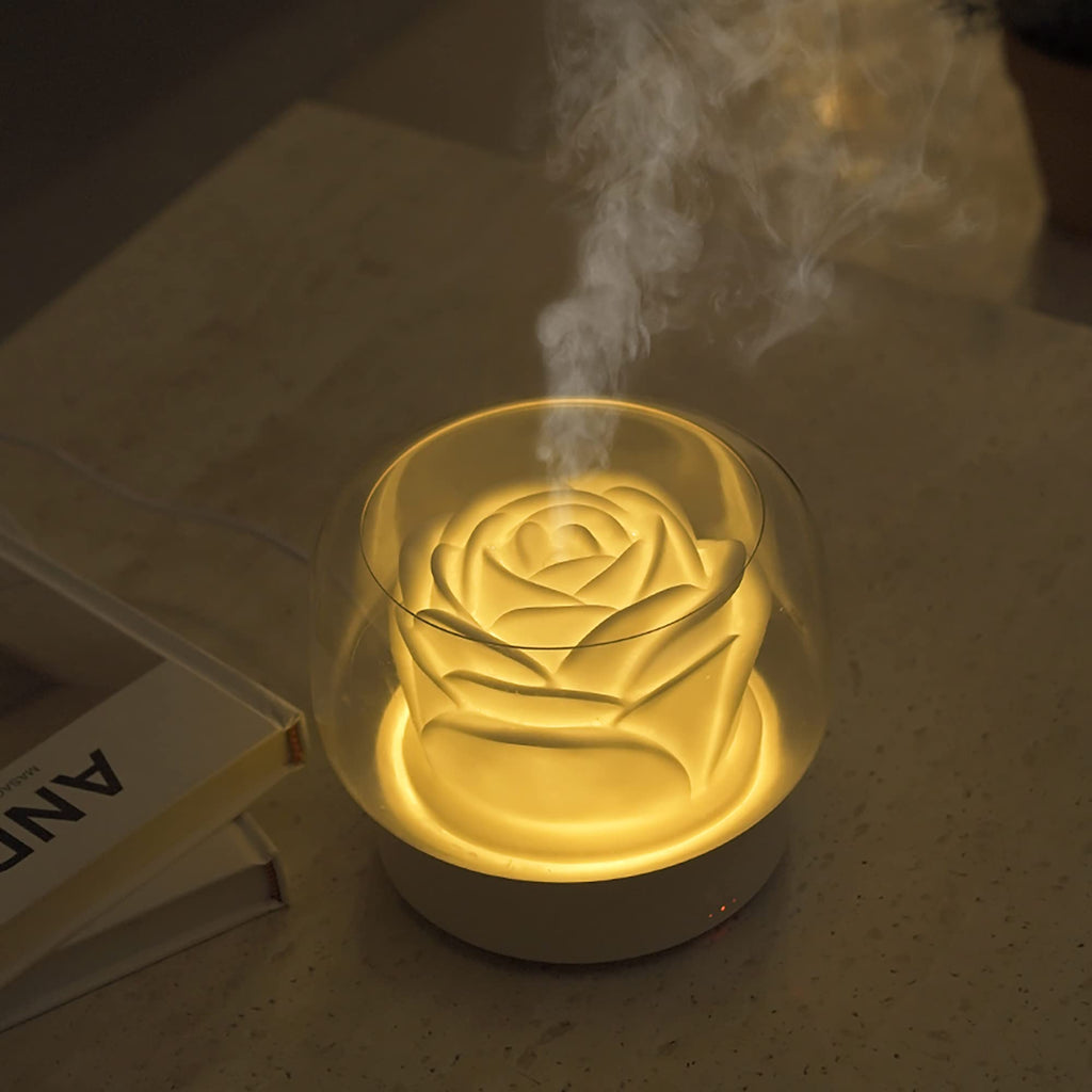 Diffusers for Essential Oils Large Room: SEVEYEE 500ml Aromatherapy Diffuser for Home Bedroom - Big Capacity Running 24 Hours Wa