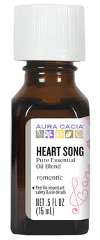 Aura Cacia Essential Oil Blend, Heart Song, 0.5 fluid ounce