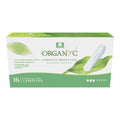 Organyc - 100% Certified Organic Cotton Tampons - No Applicator, Free from Chlorine, Perfumes, Rayon, and Chemicals, 192 Count, 
