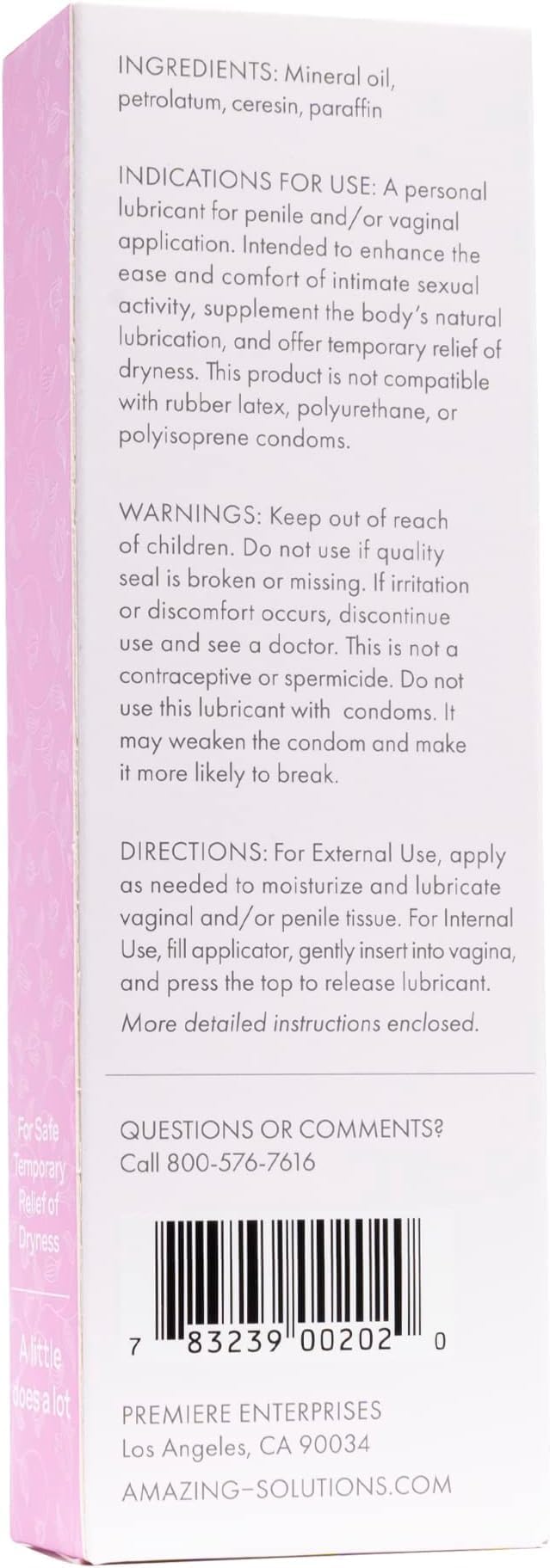 Crme De La Femme Daily Vaginal Moisturizing Cream for Long-Lasting Relief from Feminine Dryness Chemical & Hormone Free, Fragran