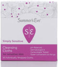 Summer's Eve Cleansing Cloth | Simply Sensitive | 16 Count | Pack of 3