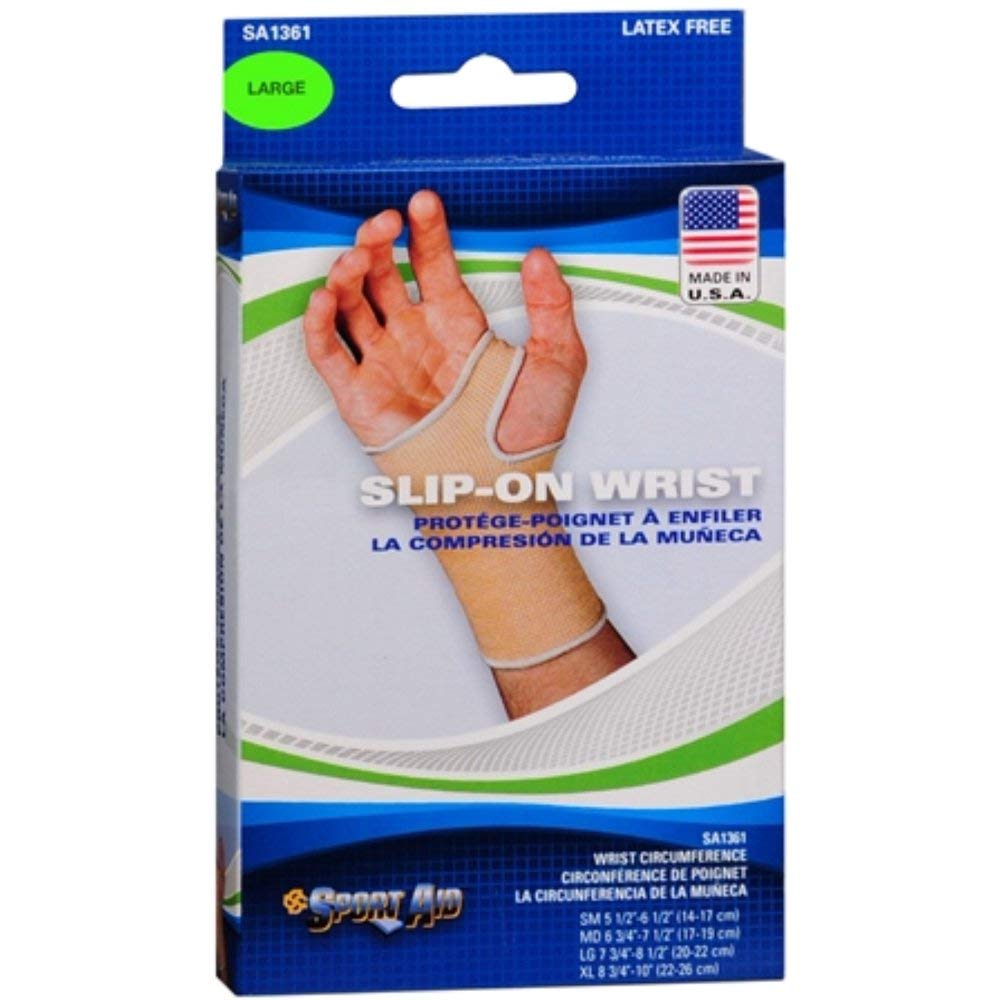 SportAid Scott Specialties (v) Wrist Support Large Slip-On 7-3/4-8 1/2