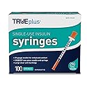 TRUEplus - Insulin Syringes 29g 1.0cc 1/2 (Pack of 100)