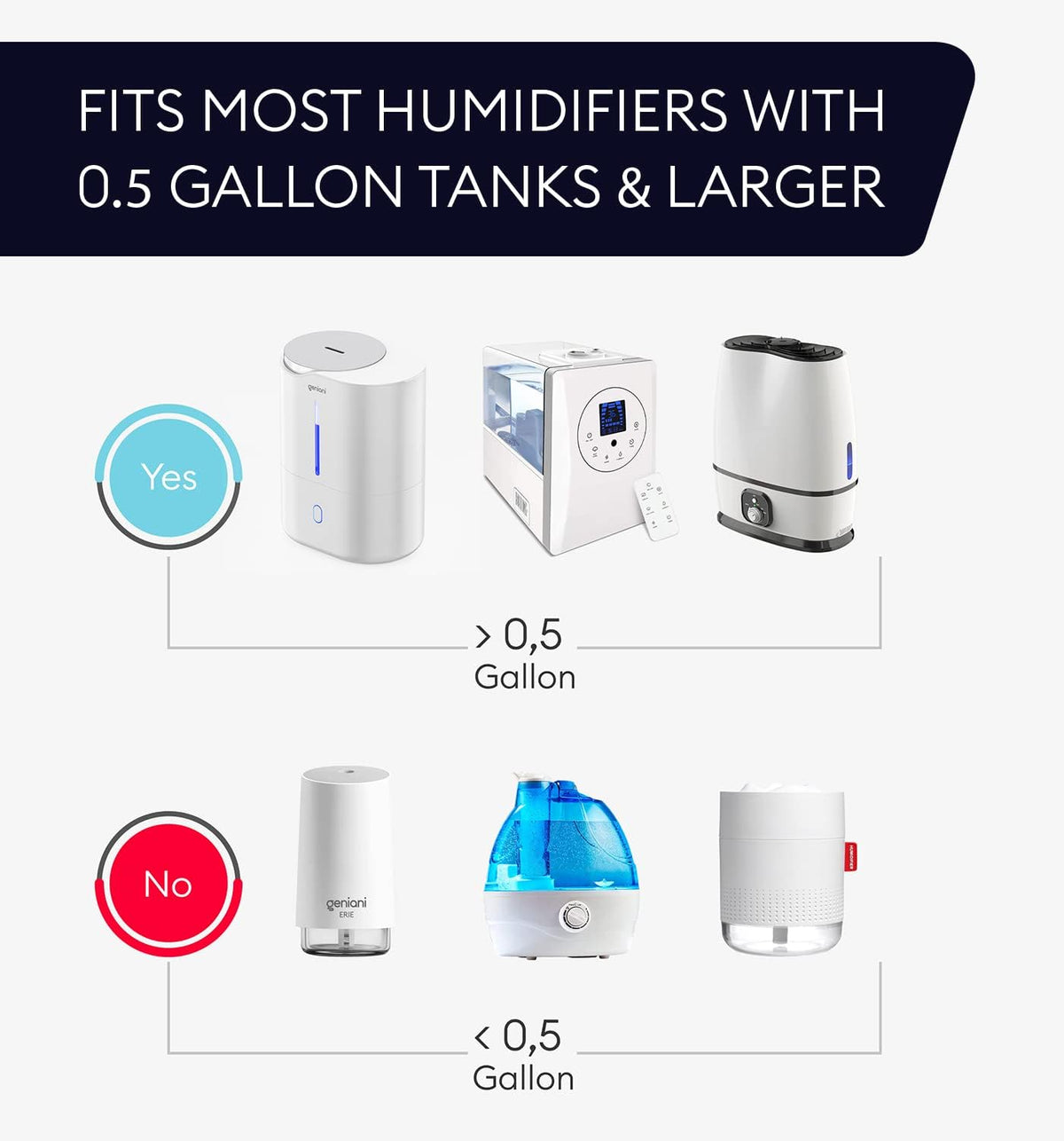 Humidifier Water Cartridge (2 pcs.)
