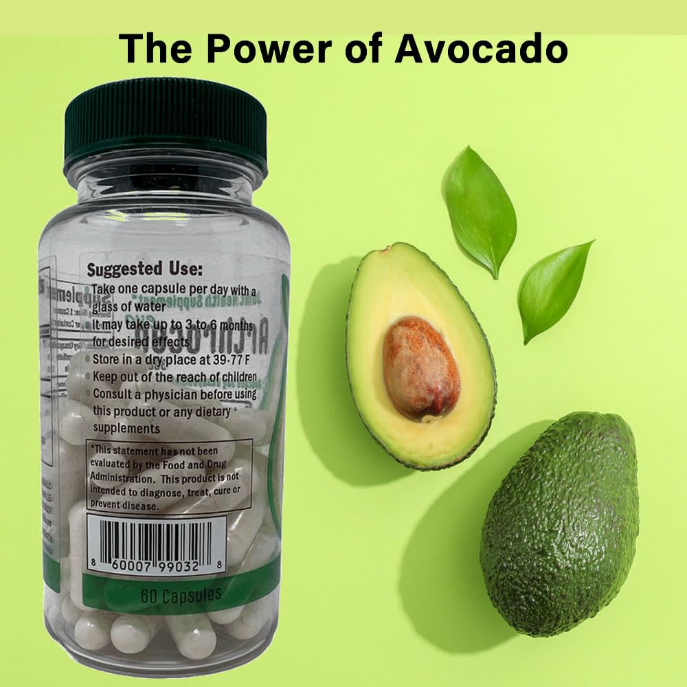Arthrocen EVO Vegan Joint Health Supplement, 300Mg Avocado Soy Unsaponifiable, 60 Day Supply, One Capsule Per Day (2 Months)