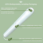 Tampon Regular With Applicator Organyc 16 ct Box