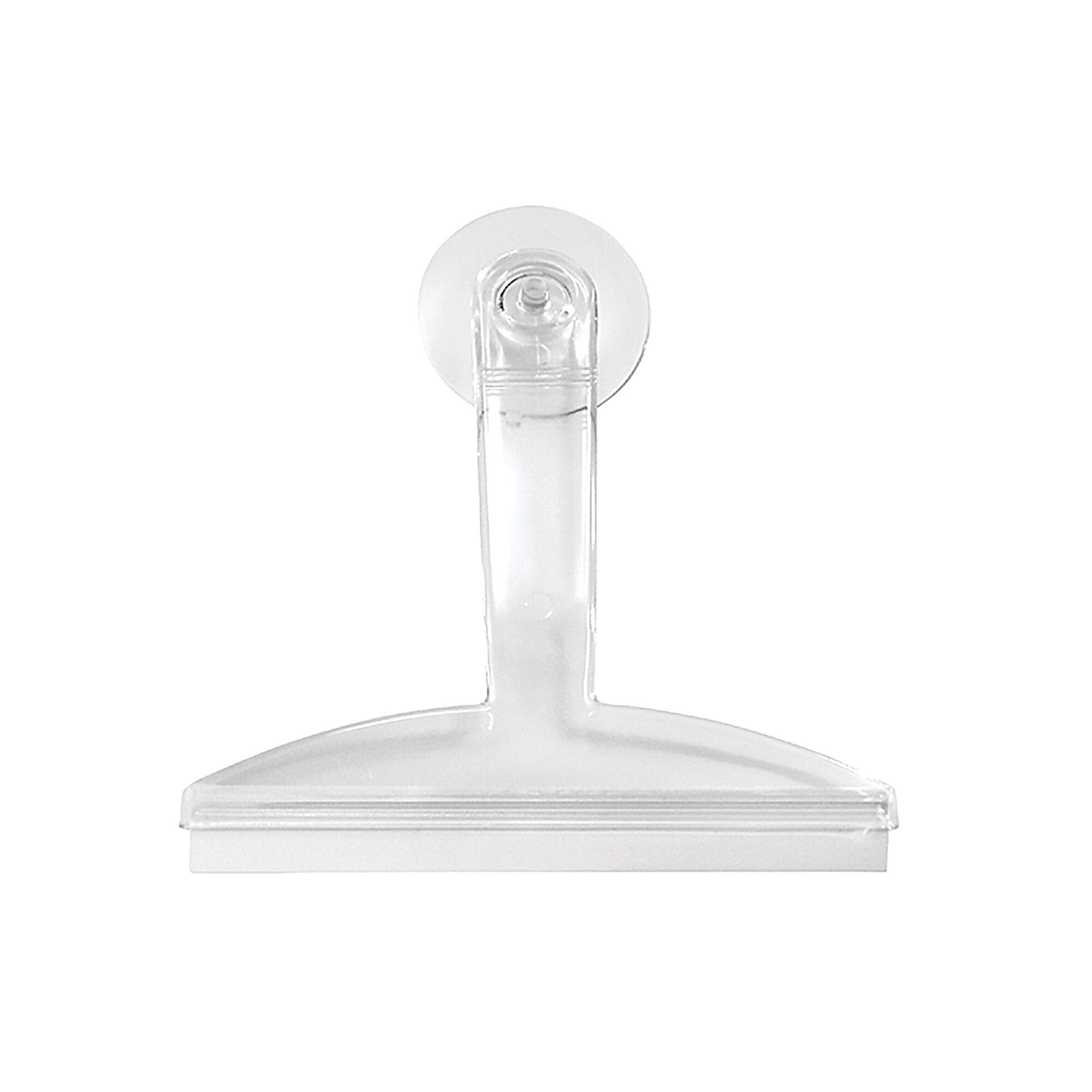 8 Clear Plastic Suction Squeegee Shower Window Cleaner