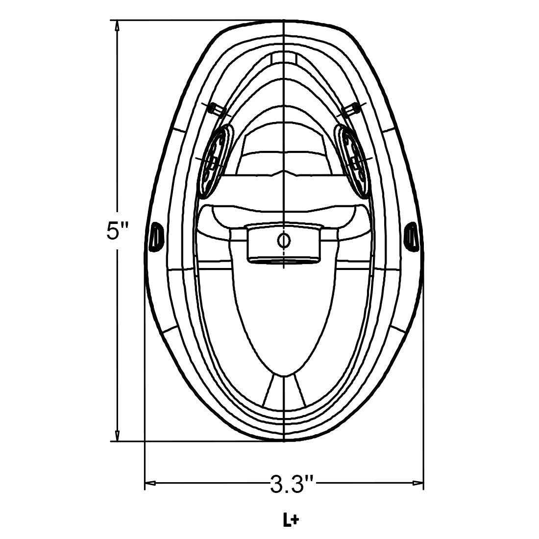 Healva 5 Pack Oxygen Mask with 6.6' Tubing and Adjustable Elastic Strap - Adult Europe Size L
