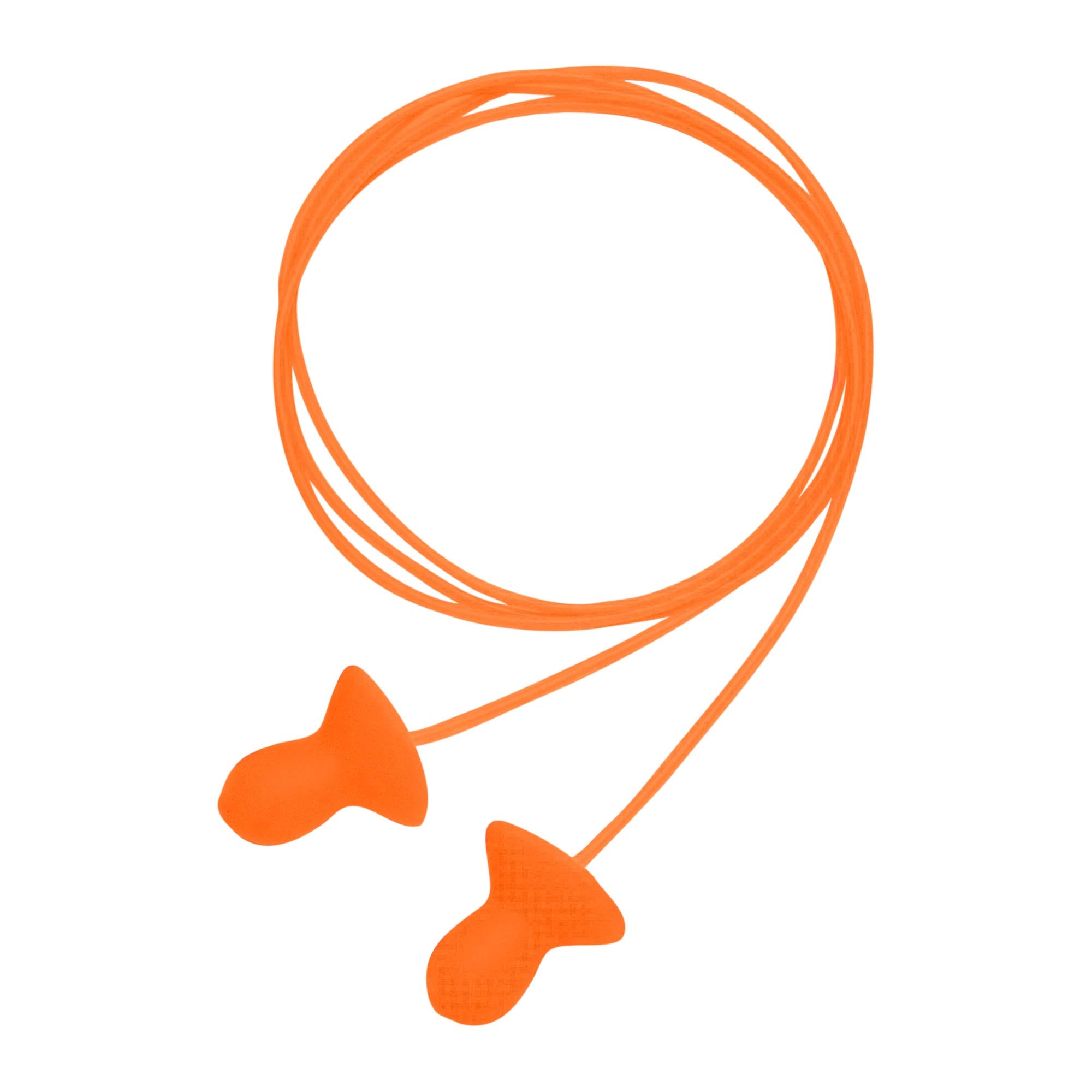 Howard Leight by Honeywell Quiet Corded Reusable Earplugs, 5-Pair Vending Pack (QD-5-30), Bright Orange