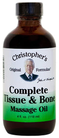 Dr. Christophers Formulas Complete Tissue and Bone Massage Oil, 4 Ounce