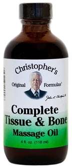 Dr. Christophers Formulas Complete Tissue and Bone Massage Oil, 4 Ounce