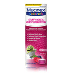 Mucinex Childrens Liquid - Stuffy Nose & Cold Mixed Berry 4 oz. (Packaging May Vary)