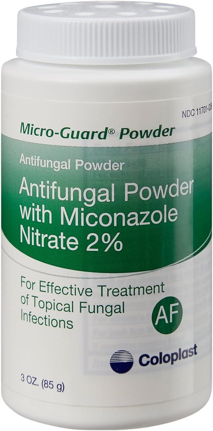 Micro-Guard 2% Miconazole Nitrate Powder Antifungal 3 oz. Shaker Bottle