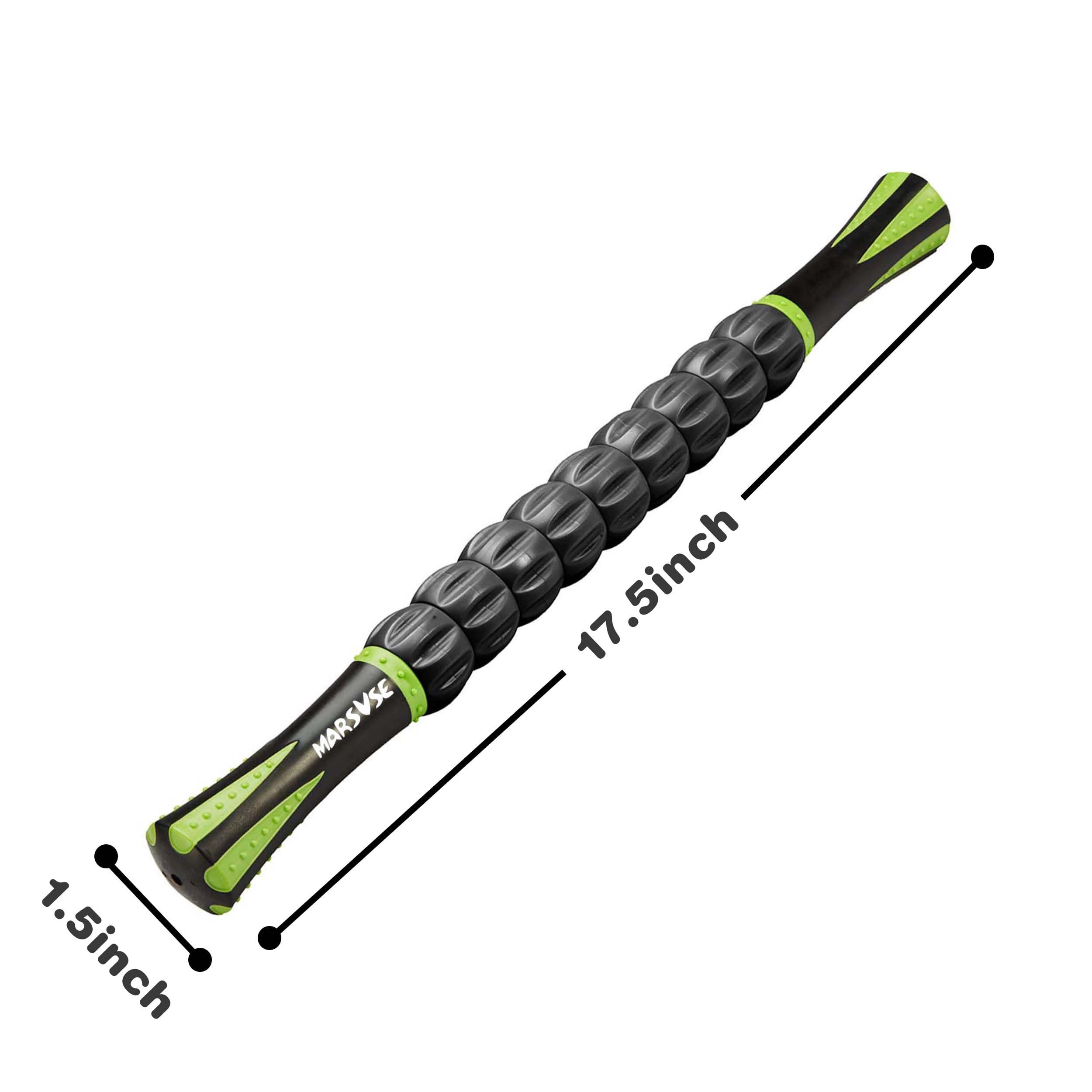 Muscle Roller Stick Massage Roller Muscle Roller Massage Tool for Athletes and Soothing Cramps,Relieving Muscle Soreness, 18 Inc