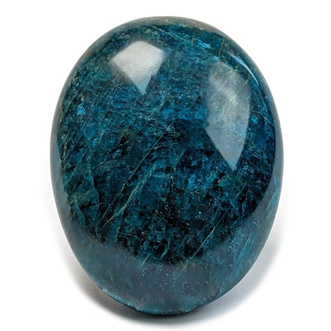 [Eusice] Blue Apatite Crystal, Polished Stones for Anti Stress, Reiki Worrystone Gemstone, Natural Rocks from Madagascar, Chakra