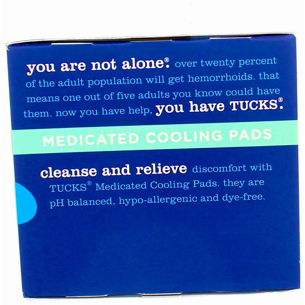 TUCKS Medicated Cooling Pads 100 Count (Pack of 3)
