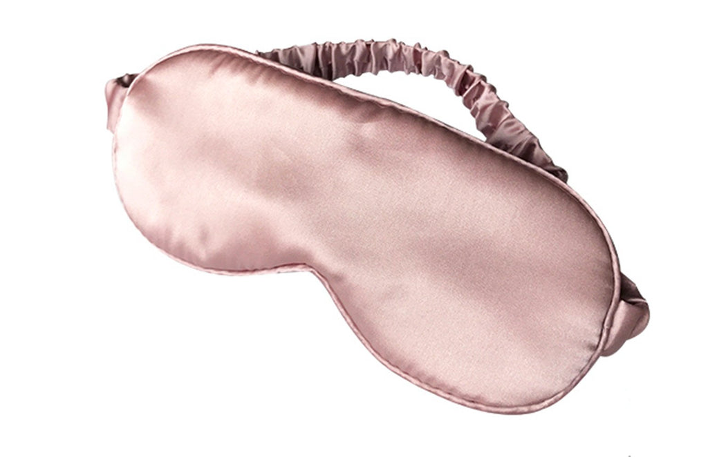 LULUSILK Mulberry Silk Sleep Eye Mask & Blindfold with Elastic Strap/Headband, Soft Eye Cover Eyeshade for Night Sleeping, Trave