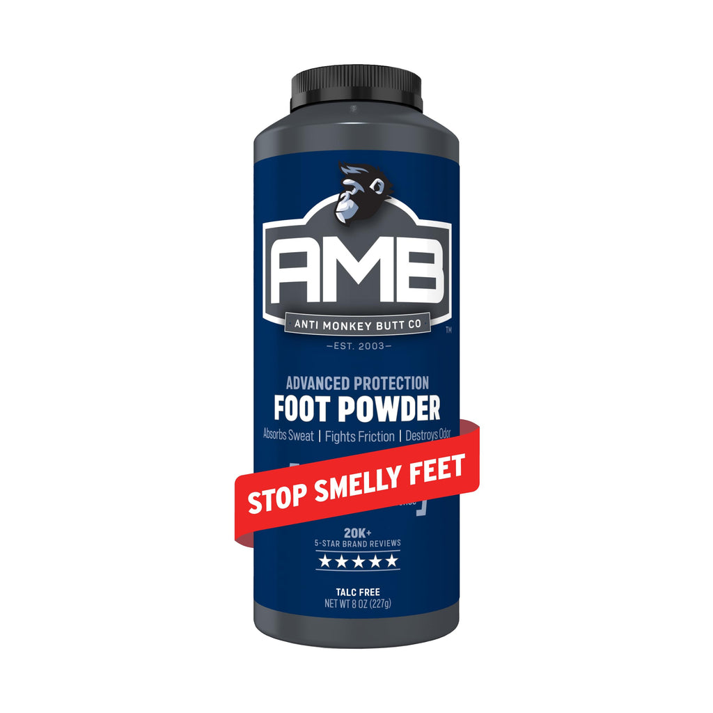 Anti Monkey Butt Foot Powder, Medicated Odor Eliminator and Soothing Itch Relief with Calamine, Antifungal Formula for Long Last