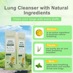 WENEW Mullein Herbal Diffuser Pen with Extracts of Mullein,Thyme and Mint for Lung Detox and Oral Air Freshening - 1 Stick
