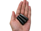 Black Agate Crystal Towers ~ Natural Healing Crystal Point Obelisk for Reiki Healing and Crystal Grid (2 to 3 INCH)
