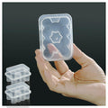 2-Pack Peptide Case for Fridge, 3 mL Vial Holder for Refrigerator, 10-Slot Insulin & Peptide Holder Each, 20 Slots Total, Semi-T