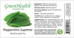 Peppermint Essential Oil (Mentha Piperita) - 16 fl oz (473 ml) Amber Glass Bottle - 100% Pure Essential Oil - GreenHealth