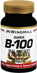 Windmill Super B-100 Tablets 60 Tablets (Pack of 6)