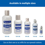 First Aid Only PhysiciansCare Eye Wash Solution, Sterile Isotonic Buffered Solution for Flushing & Irrigating Eyes, 1-oz Bottle