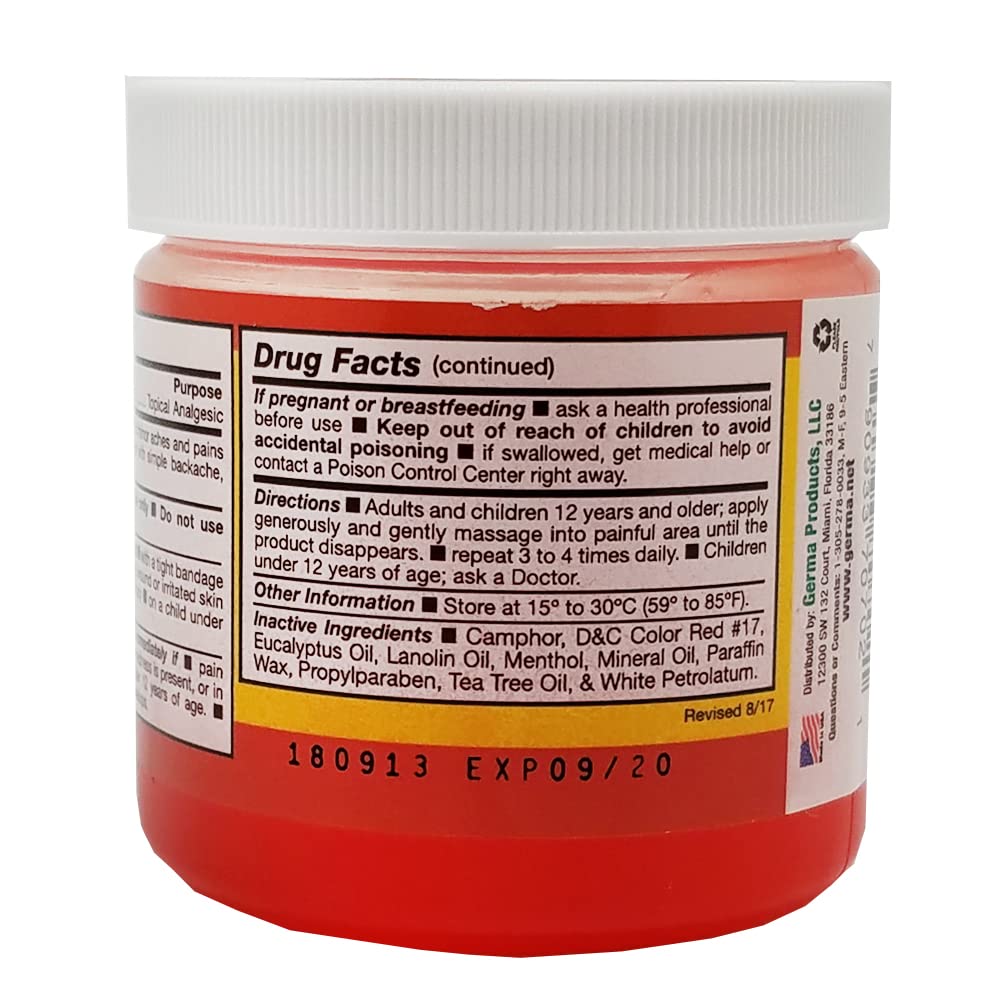 Germa Manteca Ubre Plus Rd 3 Oz