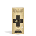 Patch Black Bamboo / Activated Charcoal Adhesive Bandage Sterile .75 x 3, 25 Count (Pack of 1)