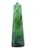 Crystal Heaven Green Fluorite Crystal Tower Obelisk Point For Chakra, Healing And Balancing  Aaa Grade Original Certified Gemst
