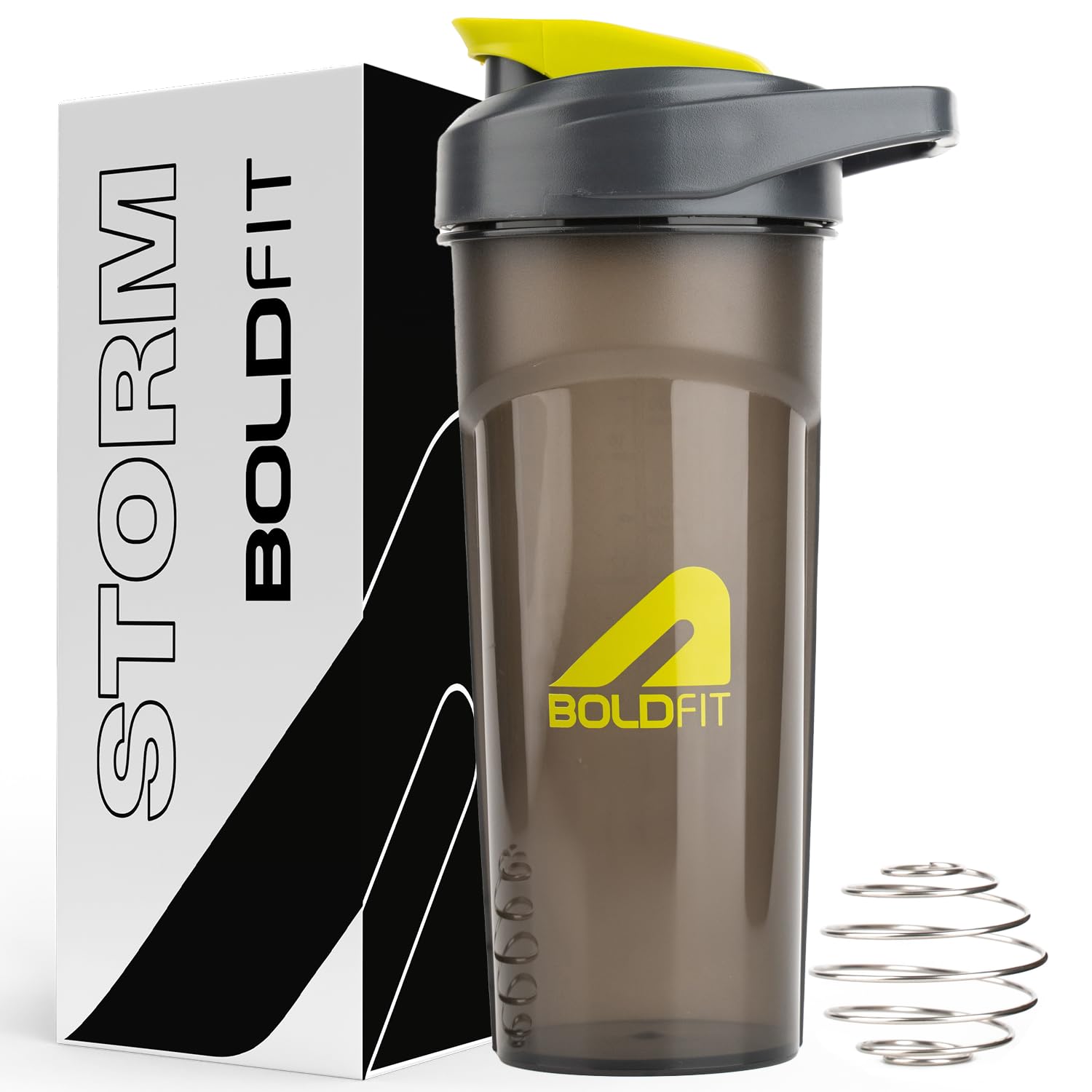 Boldfit Gym Shaker For Protein Shake Leakproof Shaker Bottles For Protein, Preworkout And Bcaa Shake, Protein Shaker Bottle For 
