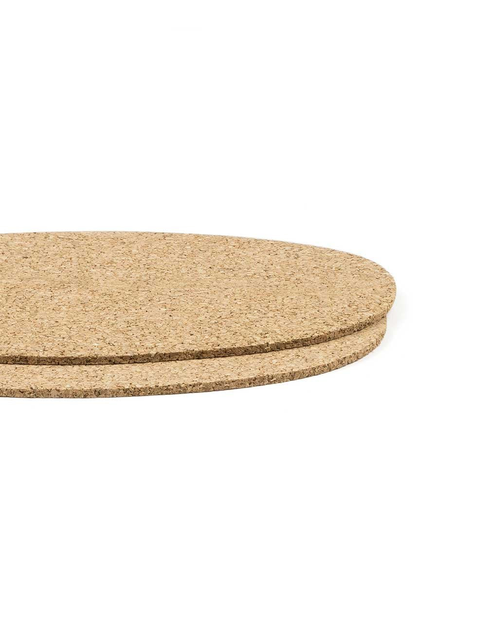 The Felt Store Cork Insoles for Men and Women - 2.5mm Thick, 2 Pair